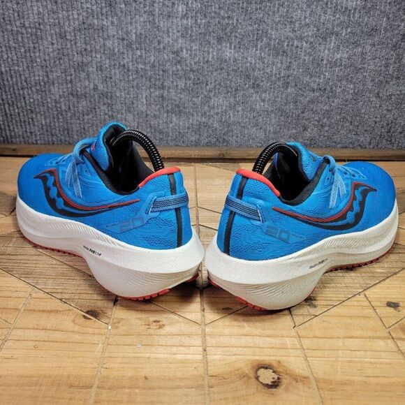 Saucony Triumph 20 Men's 8 Ocean Blue Redrock Running Shoes  US S20759-31 - Picture 7 of 11